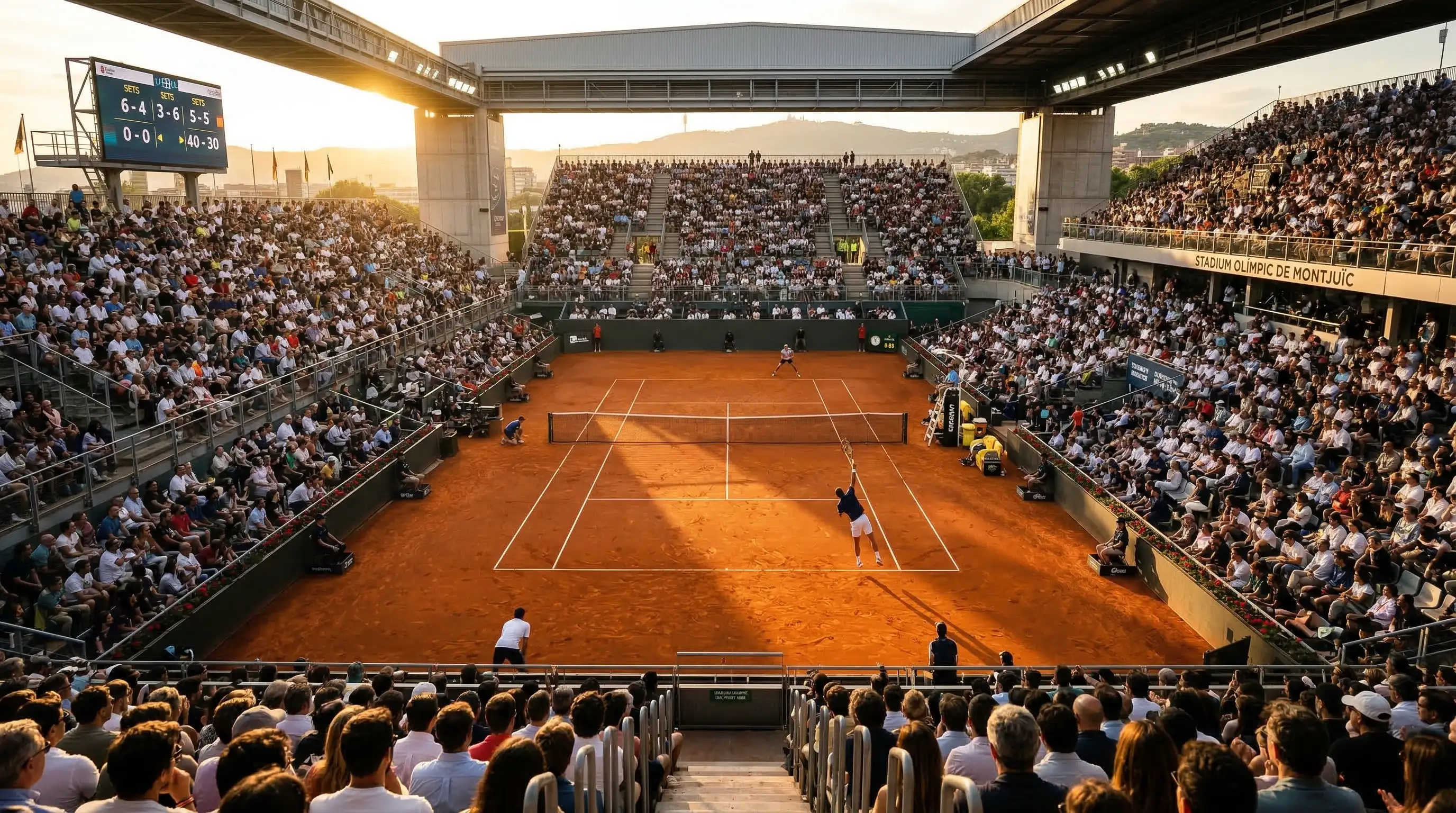 Apuestas en vivo durante partido de tenis ATP con cambio de cuotas tras break de servicio